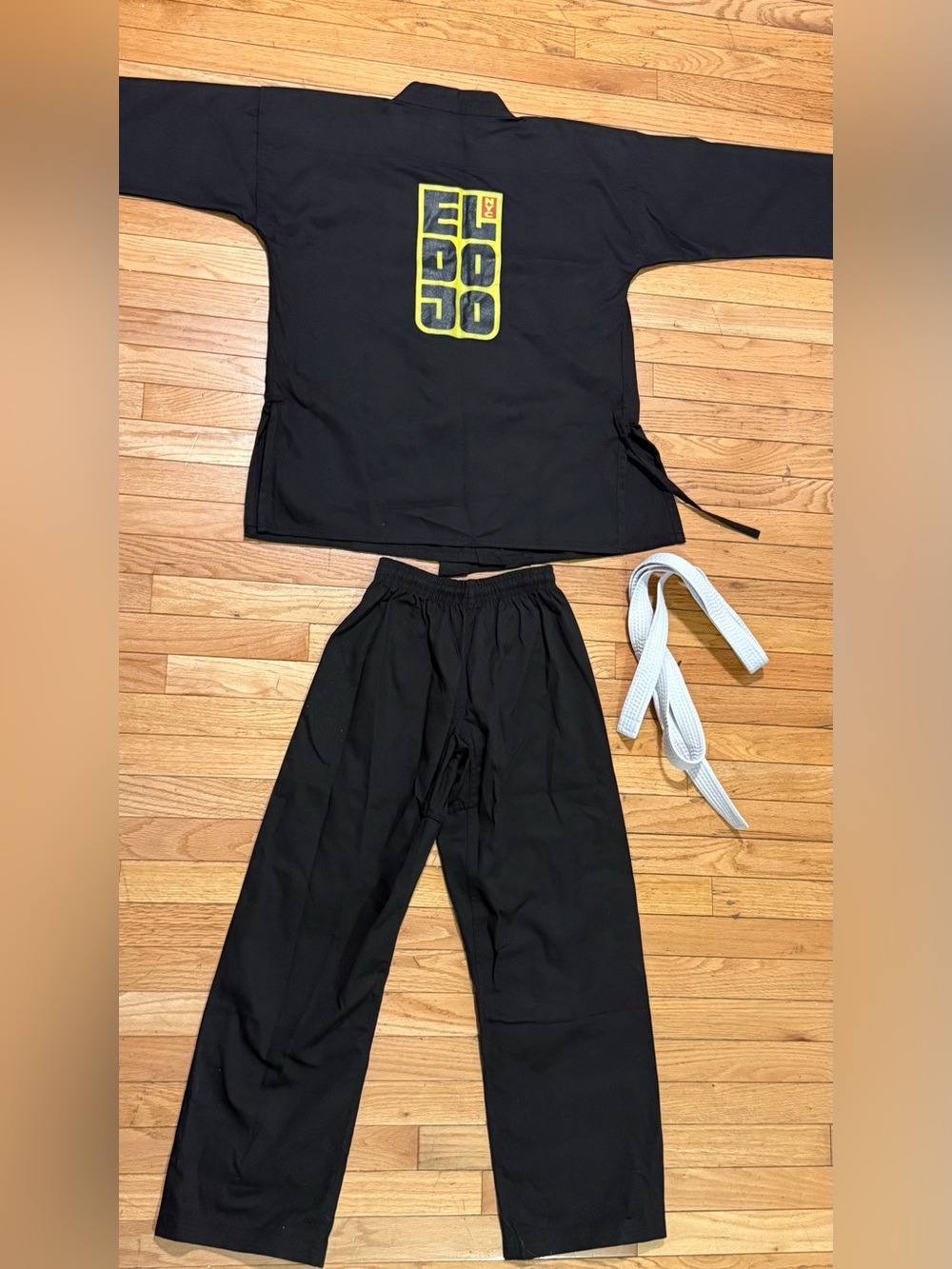 NWT El Dojo NYC Martial Arts Gi Uniform + Belt